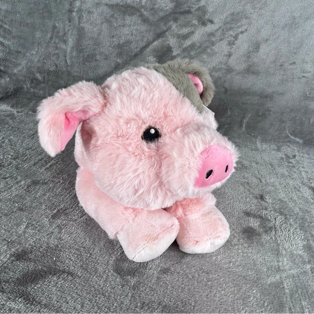Ecokins Mini Pig Plush Soft Toy 12